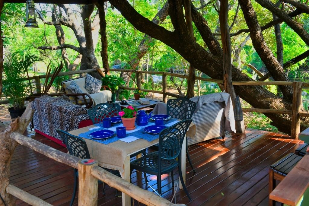 Cabin 2 cozy interior with queen bed